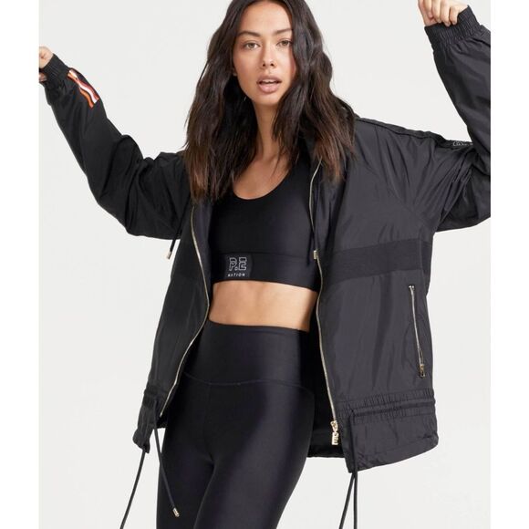 PE Nation Training Day Man Down Jacket Black Sz XXL Lightweight Travel Gym NWT - Picture 2 of 16